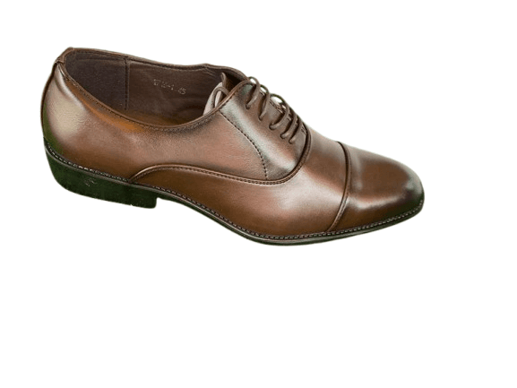 Polished leather executive shoe