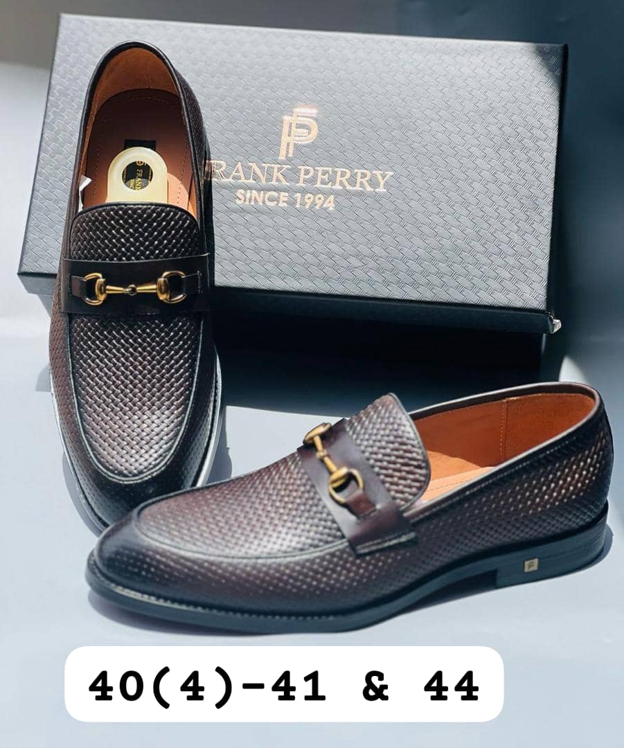All scale D-ring loafer executive shoe