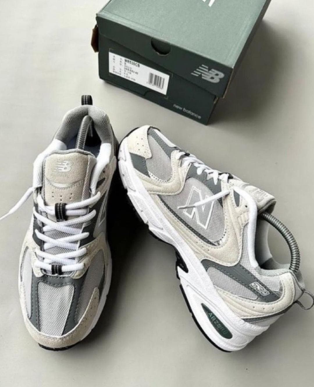 New Balance White Ash sneakers