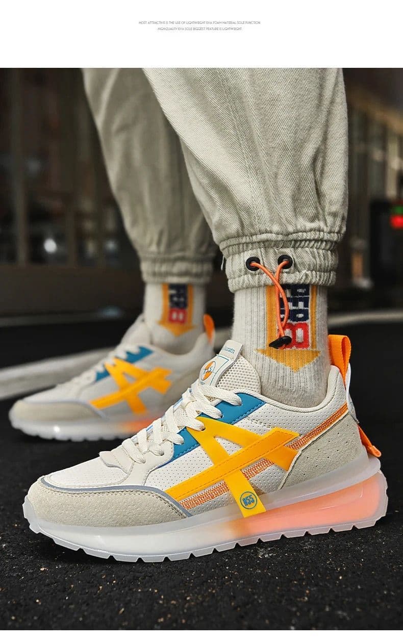 Stylish trainers sneakers